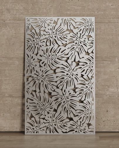 Decorative embossed stainless steel sheet panel