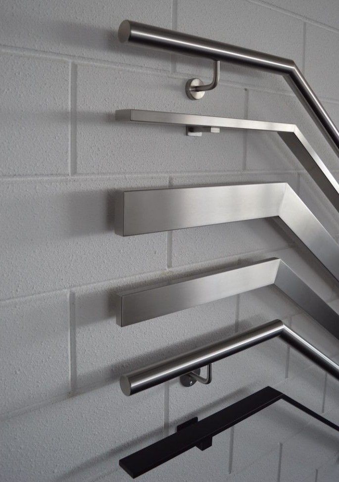 Stainless steel bar and rod stock used for handrail fabrication